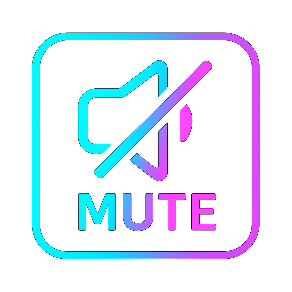 mute glyph icon